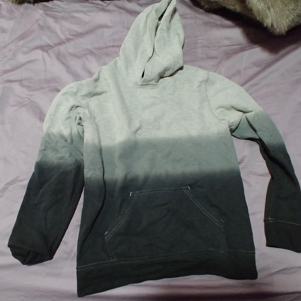 Grey gradient hoodie